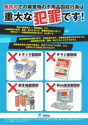 無許可営業の便利屋さんについて 一宮中部衛生